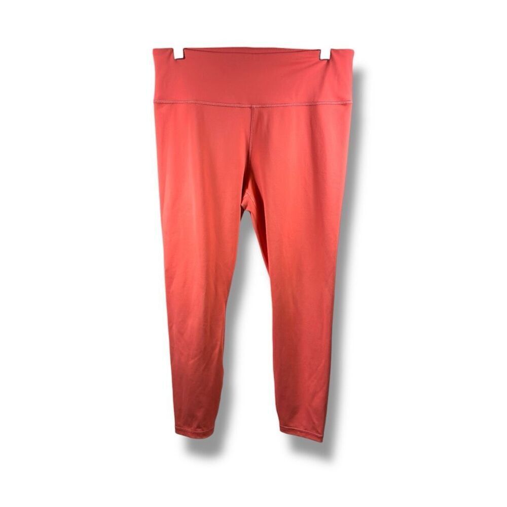 Athleta NWOT Elation 7/8 Leggings in Orange Size L